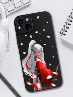 Чехол на iPhone 15 Plus с принтом