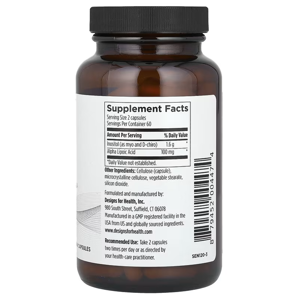 Designs for health Sensitol 120 vegcapsules.