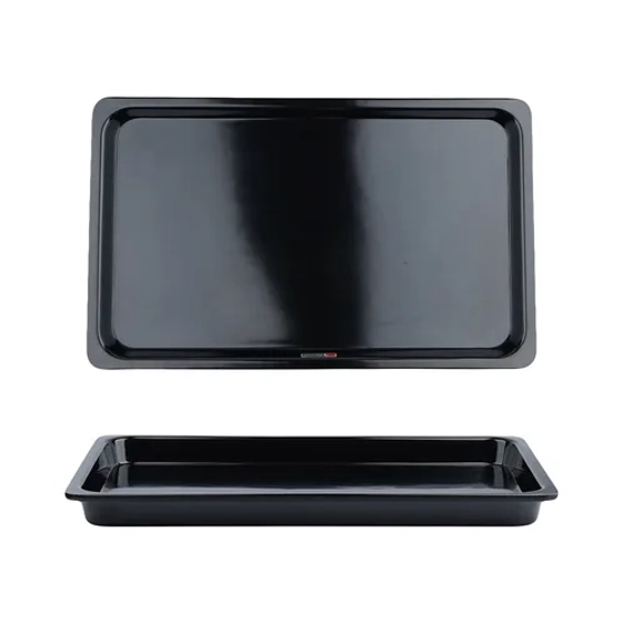 Гастроемкость 1/1 h40 мм пластик меламин 520*317*40 мм 5 л Black P.L. Proff Cuisine