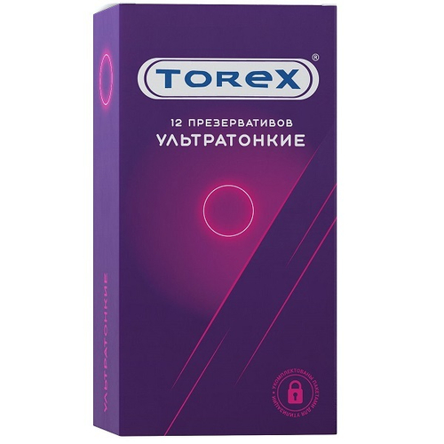Презервативы Ультратонкие Torex 12шт