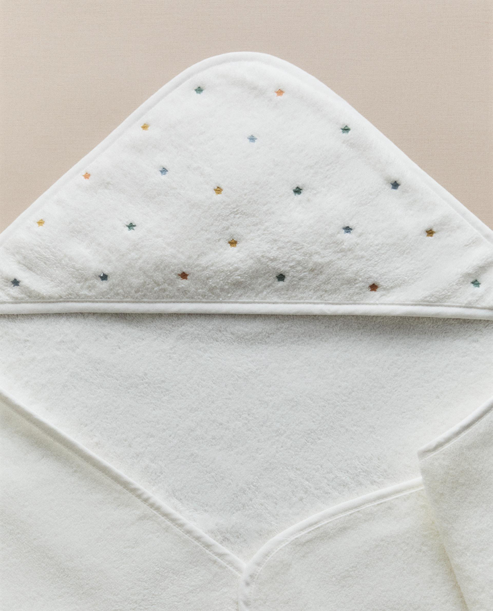 Детское полотенце с капюшоном из хлопка Zara Home