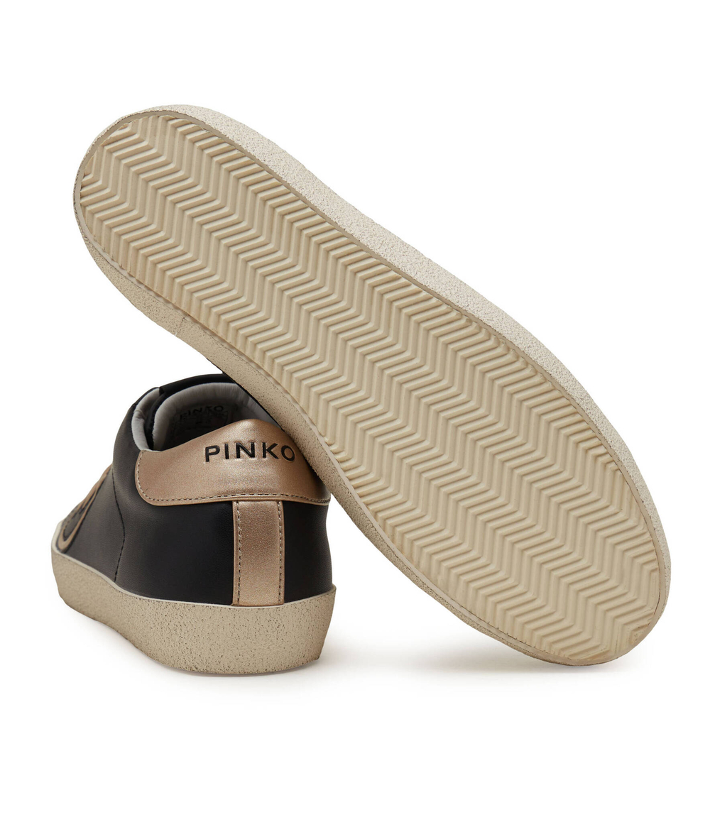 Кожаные кроссовки seattle sneaker Pinko - черный(101631 A12S)