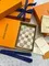 Кошелек Louis Vuitton Victorine канва Damier Azur светло-серый