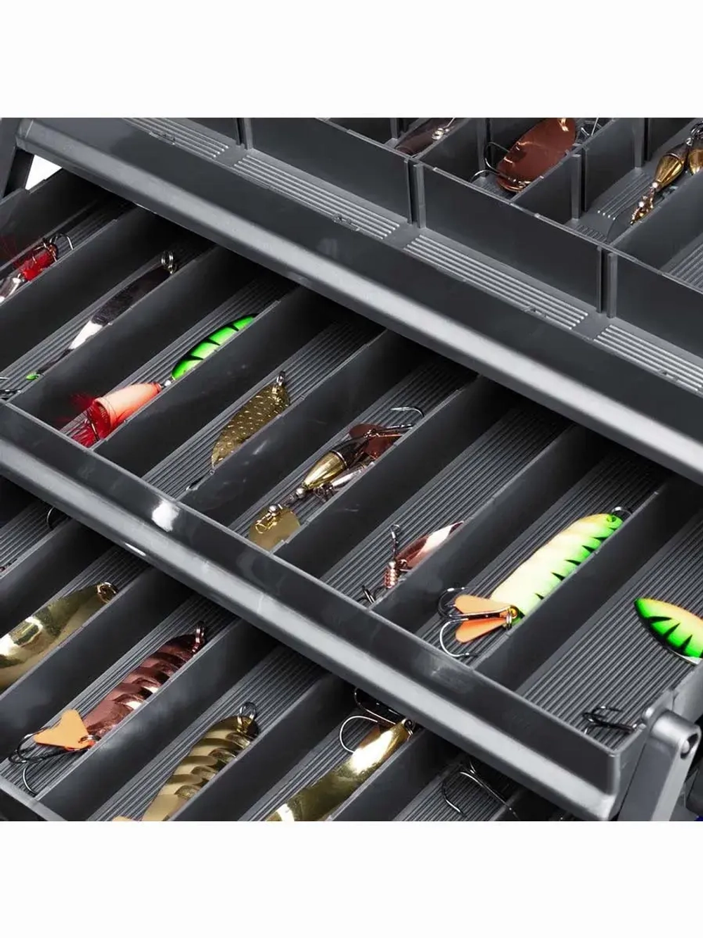 Ящик для снастей Tackle Box трехполочный (N-TB-3-Т)