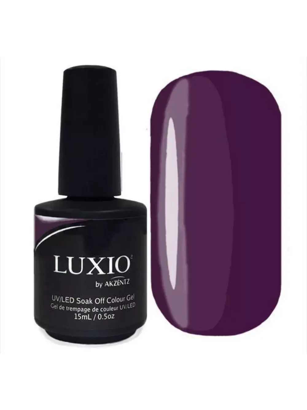 Гель лак Luxio Magic для ногтей 15 мл баклажановый