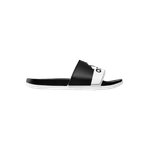 Adidas Comfort Черно-белые шлепанцы