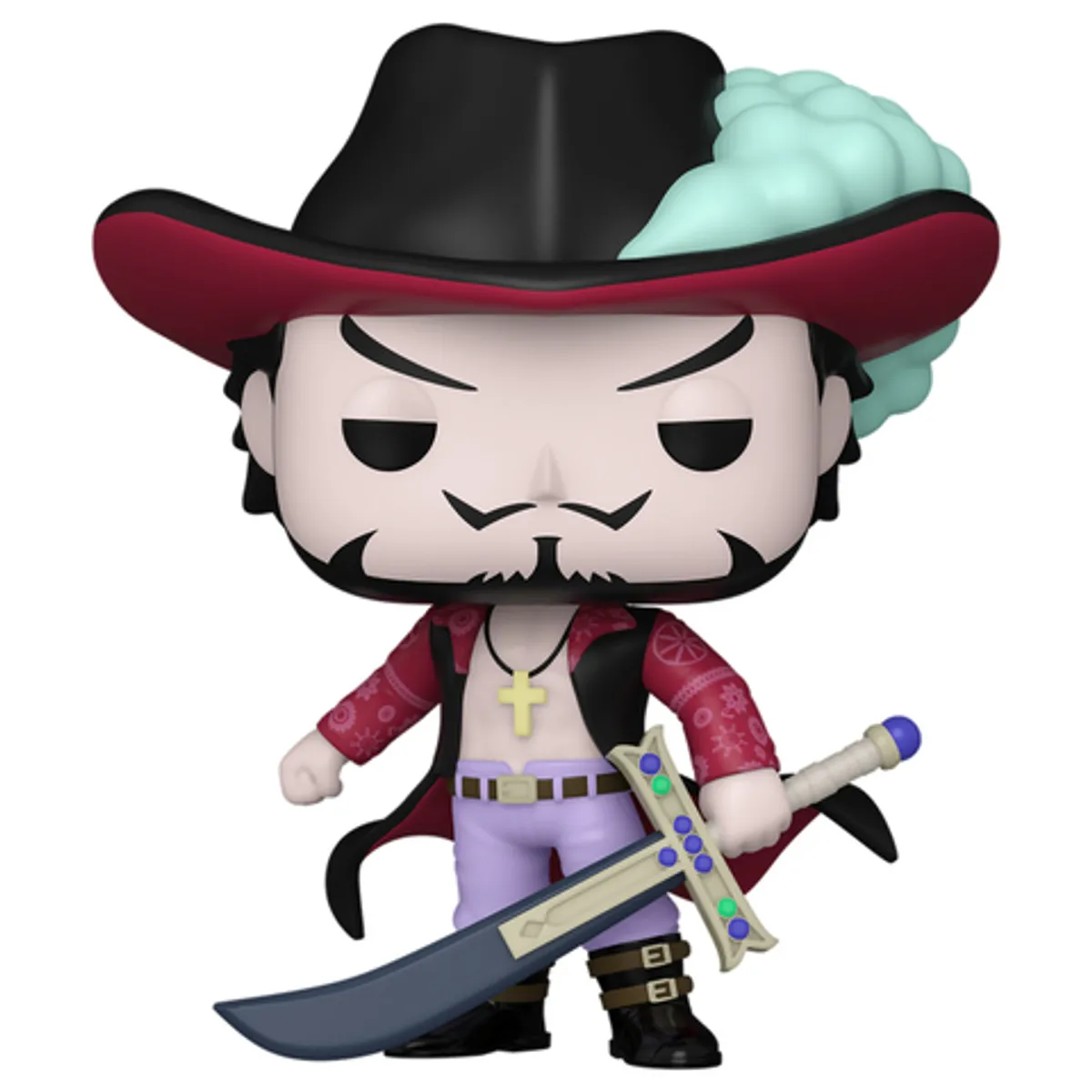 Funko POP! One Piece: Dracule Mihawk (Exc) (1521)