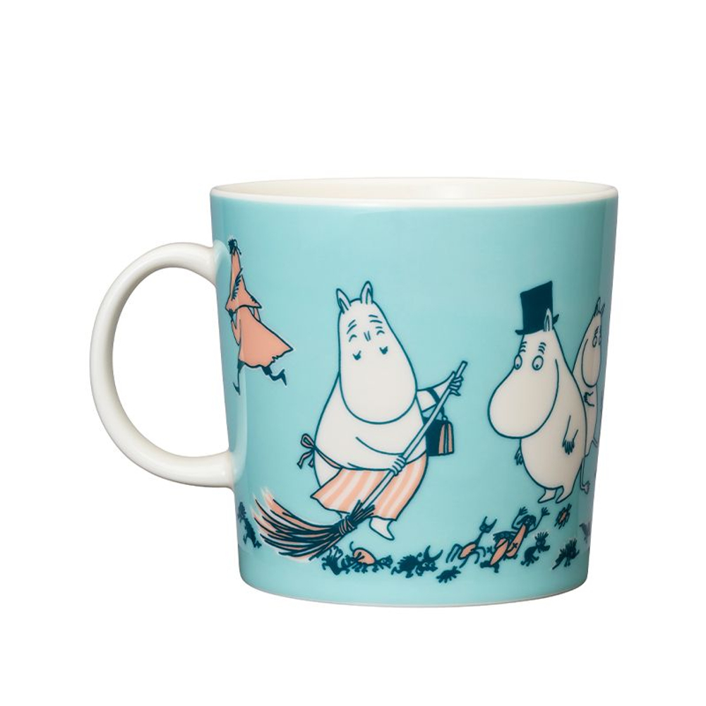 Moomin Кружка Arabia "H", серия алфавит ABC, фарфор, 400 мл (Из Финляндии)