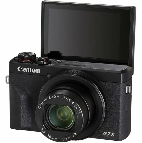Фотоаппарат Canon PowerShot G7 X Mark III Черный Black