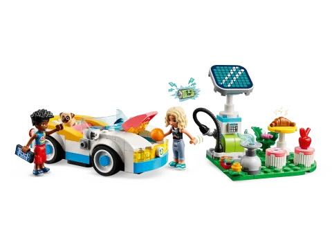 Конструктор LEGO Friends 42609 Электромобиль и зарядное устройство