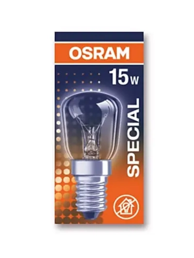 Лампа накаливания для холодильника  OSRAM SPC T26/57 CL 15W 230V E14 4050300310282