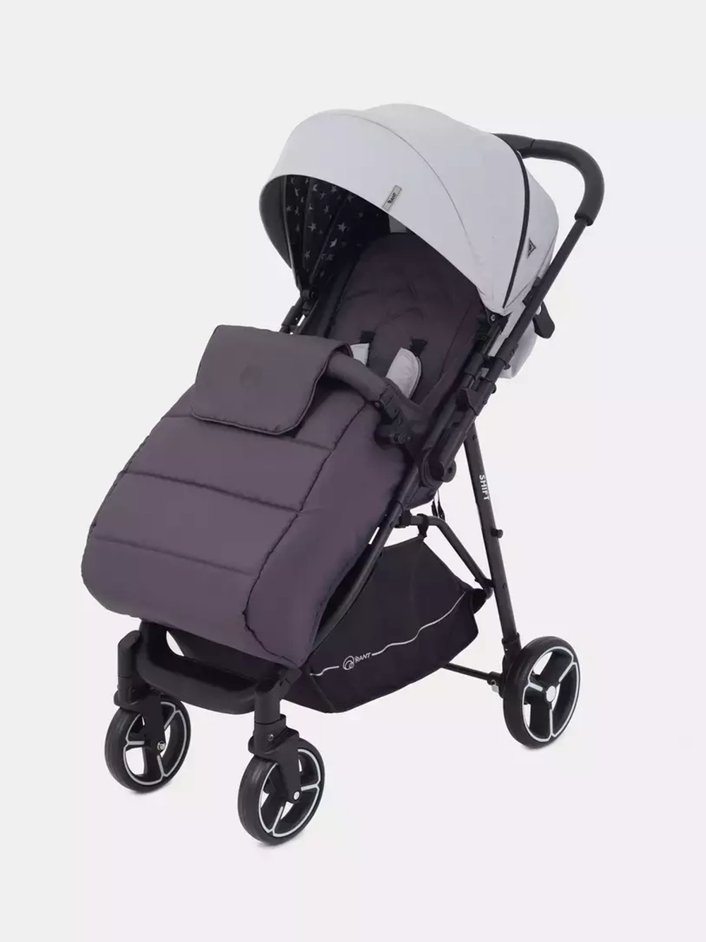 Коляска детская RANT "SHIFT STAR" RA250 Moon Grey