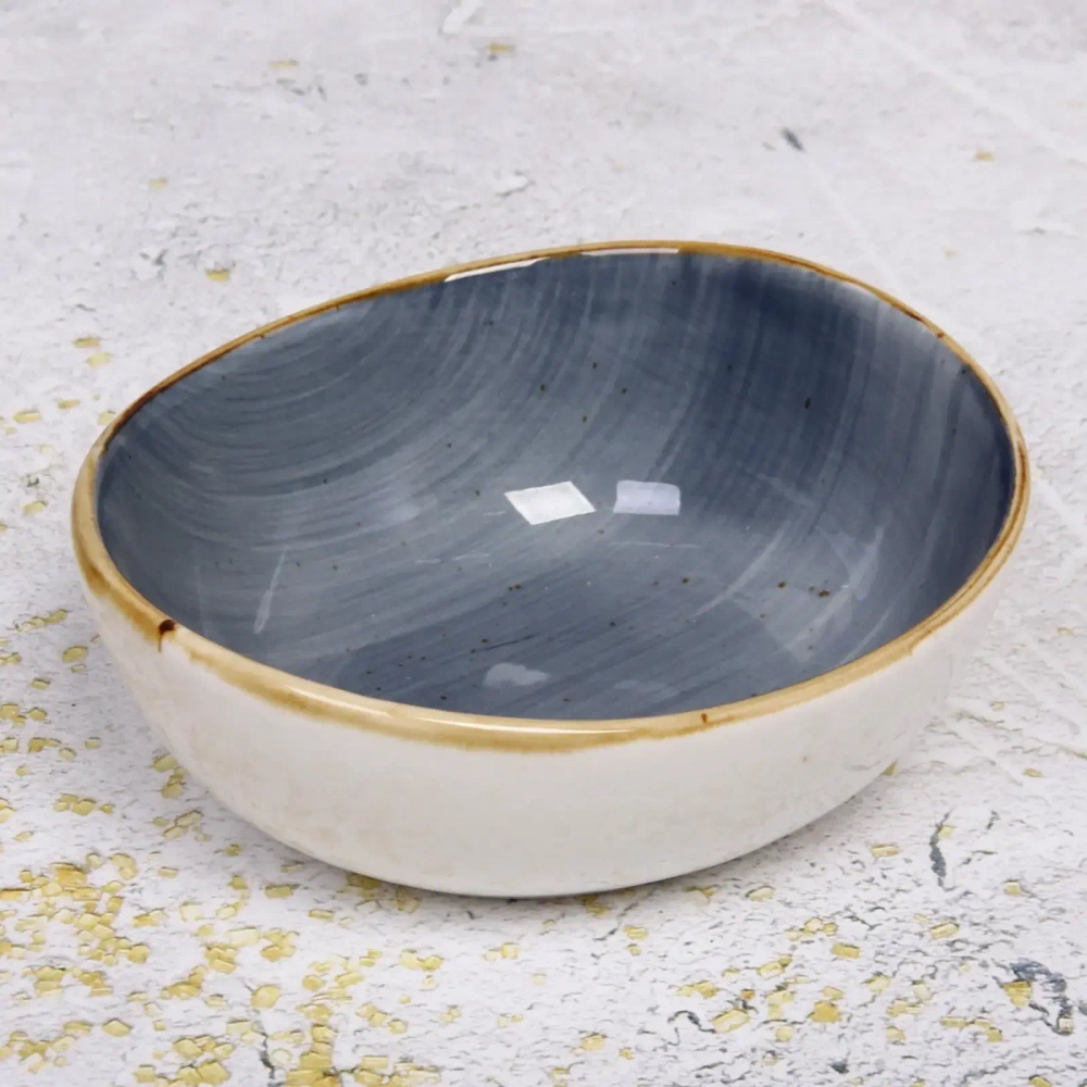 Салатник керамический «Corsica blue» 14*13*6см