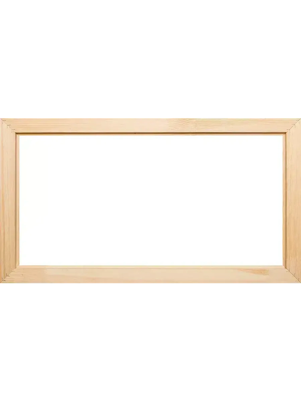 Деревянная рама 30x50 для картин на подрамнике сеч. 40x18