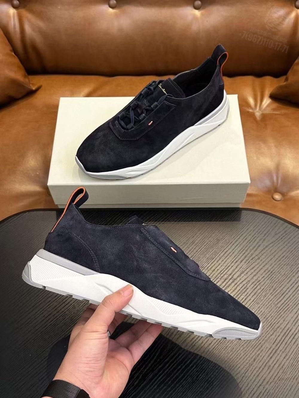 Кроссовки Santoni