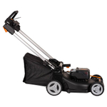 Газонокосилка аккумуляторная бесщеточная WORX WG748E, 40 В, 46 см, 4 Ач х2, ЗУ 2А х2, коробка