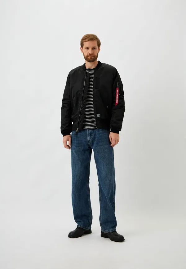 Куртка утепленная мужская ALPHA INDUSTRIES MA-1 REGULAR FIT FLIGHT JACKET