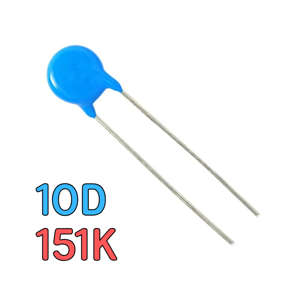 Варистор 10D151K