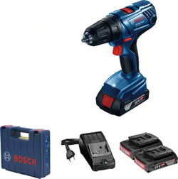 Аккумуляторная дрель-шуруповерт Bosch GSR 180-LI 2.0Ah x2 Case 06019F8123