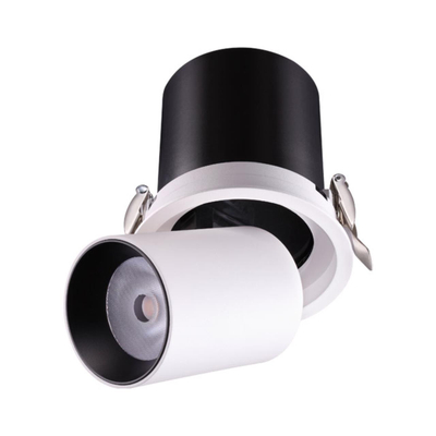 358081 SPOT NT19 528 белый/черный Встраиваемый светильник IP20 LED 12W 3000К 220V LANZA