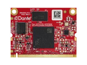 Карты расширения Dante для усилителей Audac