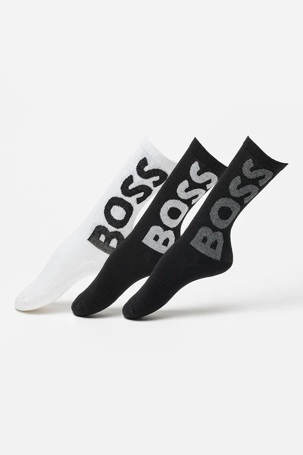 Носки (3 пары) мужские BOSS 3P QS Rib Logo CC 10263518 01