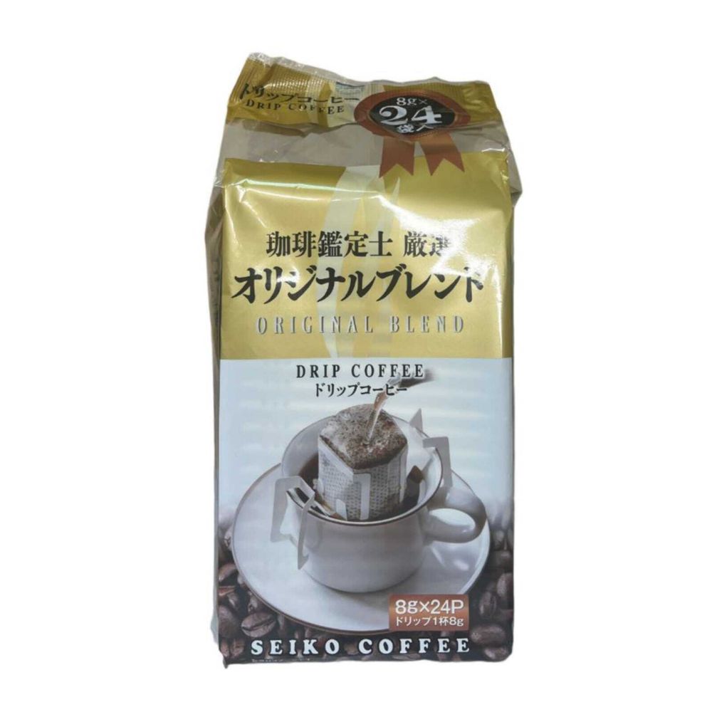 Кофе молотый Seiko Original Blend в дрип-пакетах, 24 шт, 2 упаковки