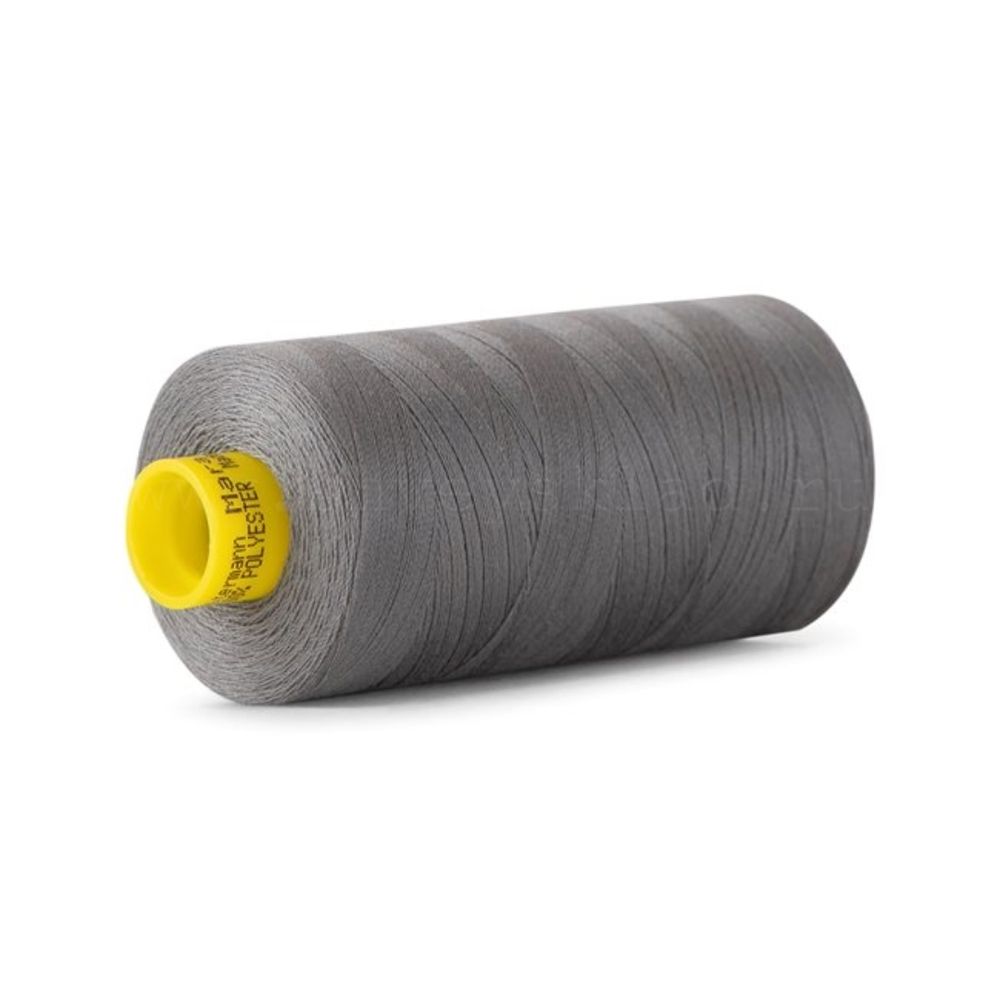 Нитка Gutermann Mara 120 (1000 метров), 1 кат., универсальная | 2613 серый никель