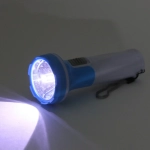 Фонарь ручной 1 режим 1LED 3AA микс 3 цвета JL3100
