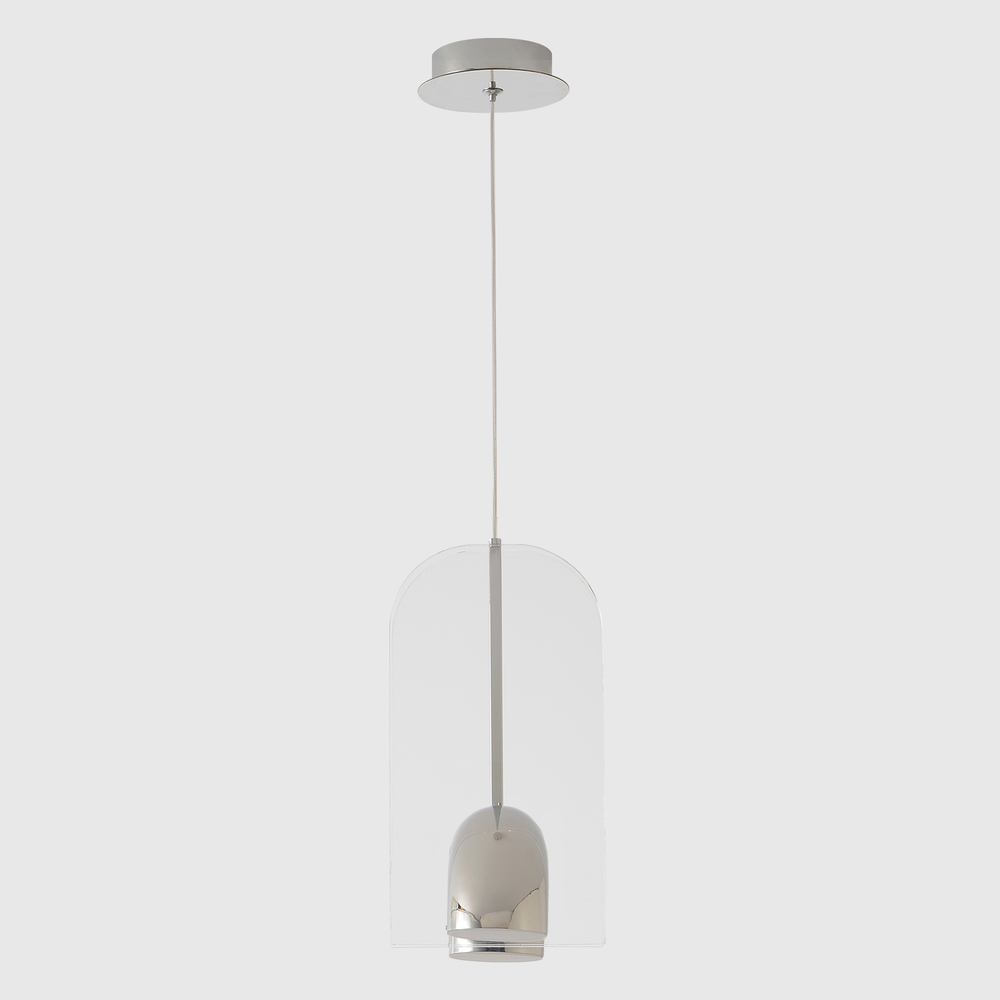 Светильник подвесной Crystal Lux ELEMENT SP12W LED CHROME