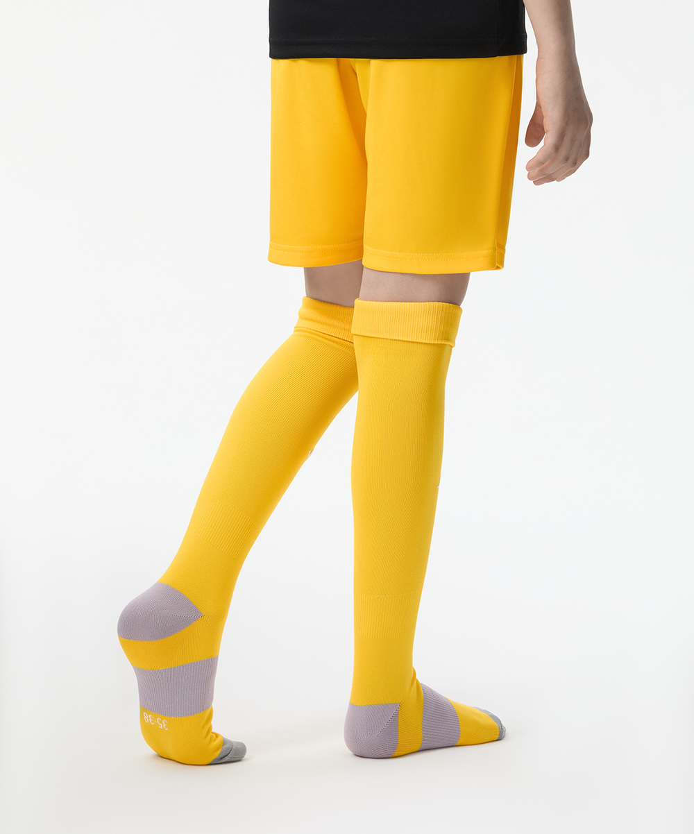 Гетры футбольные CAMP BASIC SOCKS, желтый/серый/белый