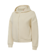 Худи на молнии JOGEL 360 Soft Zip Hoodie W Relaxed Fit, молочный
