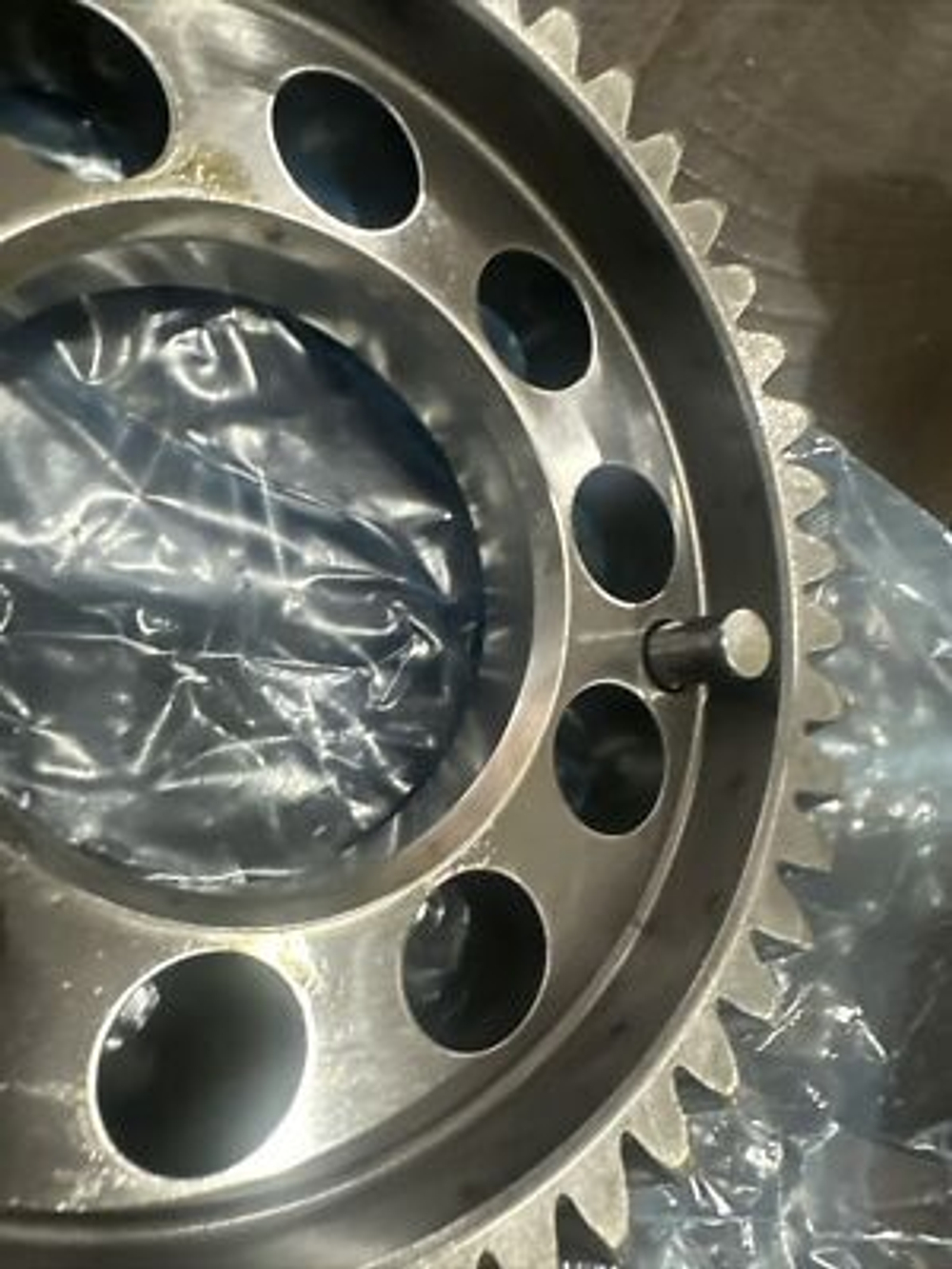 Шестерня коленвала Мерседес Аксор двигатель ом457