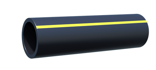 Труба ПЭ100 SDR11 для газа Дн 225х20,5 Ру16 (PN16) нап в отрезках 12м ГОСТ Р 50838-2009