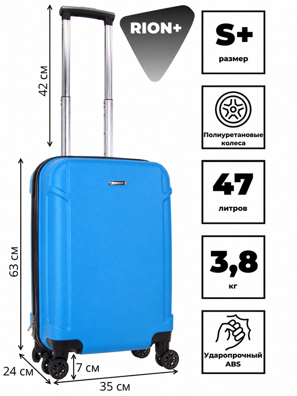 RION+ 436-SBLU — инфографика