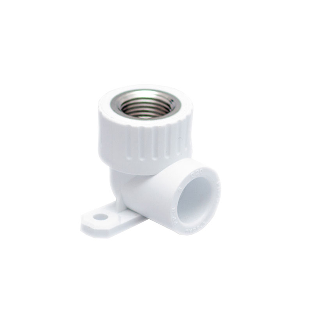 Уголок PPRC комбинированный 25*1/2"вн. с крепл. РТП
