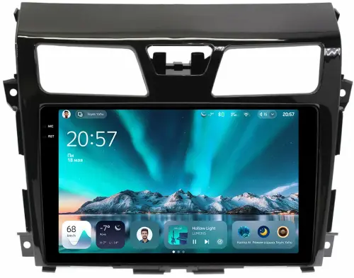 Магнитола для Nissan Teana L33 2014-2016 - Teyes CC4 монитор 10.36" 2K QLED на Android 14, Быстрейшая, Snapdragon 680, DSP, CarPlay, 4G SIM-слот