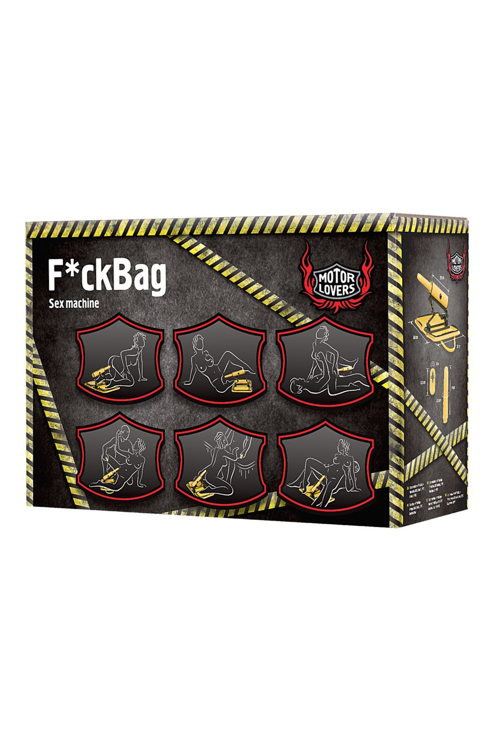 MotorLovers by TOYFA F*ckBag - Секс-машина, 36 см