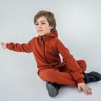 Комбинезон с клапаном и капюшоном "Терракот" подростковый утепленный