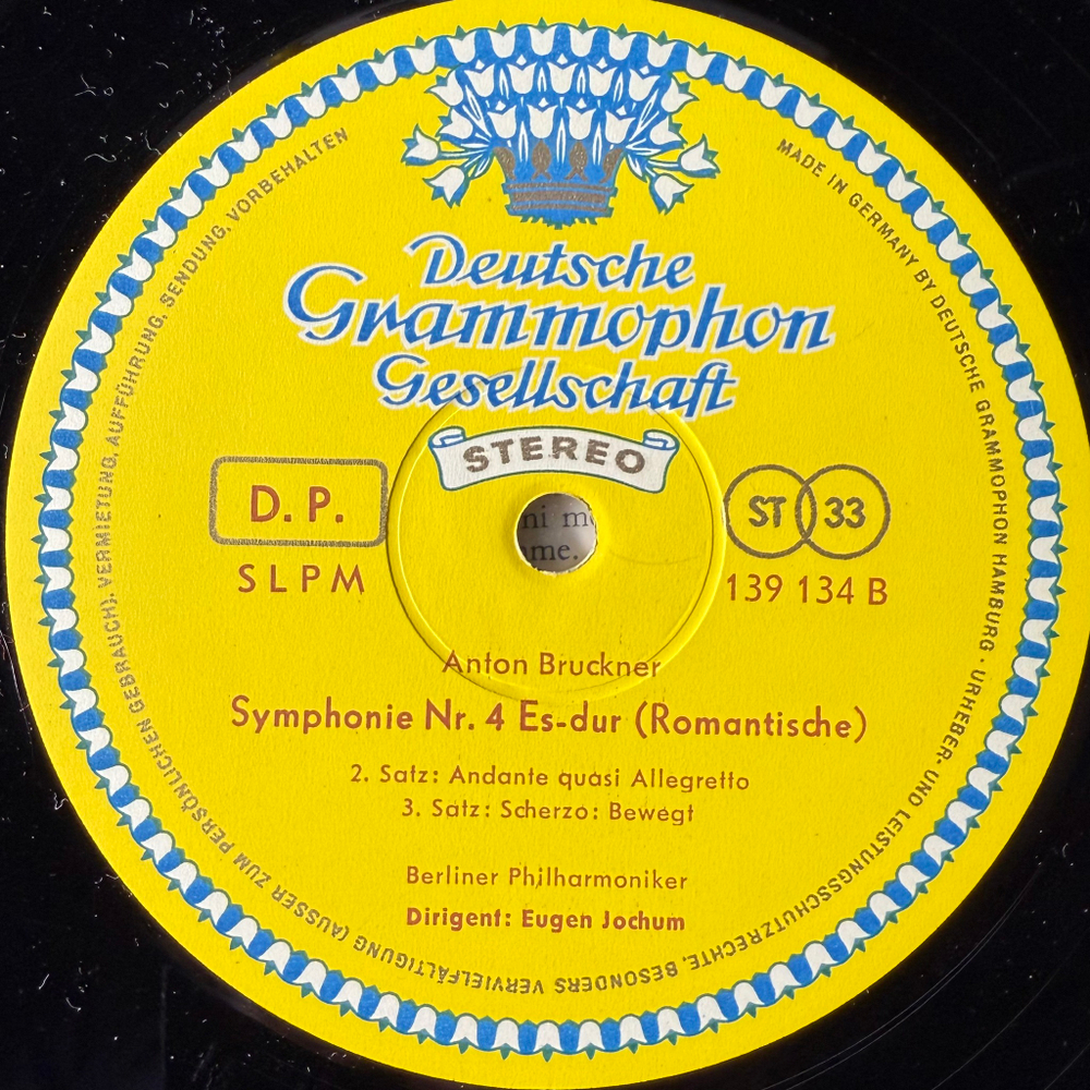 Брукнер - Симфония № 8 до минор 2LP (Германия 1965г.)