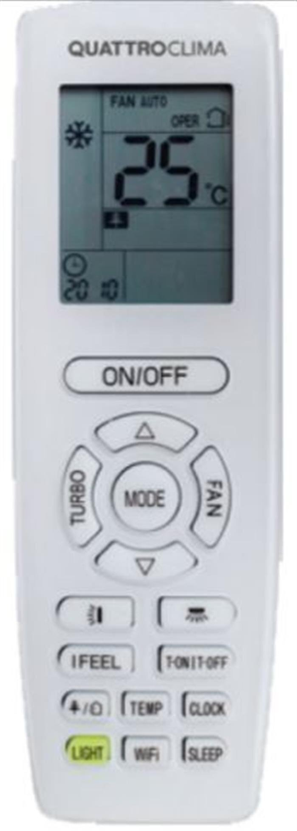 Сплит-система кондиционер настенный Quattroclima Lanterna QV-LA24WAE/QN-LA24WAE на 62 м²