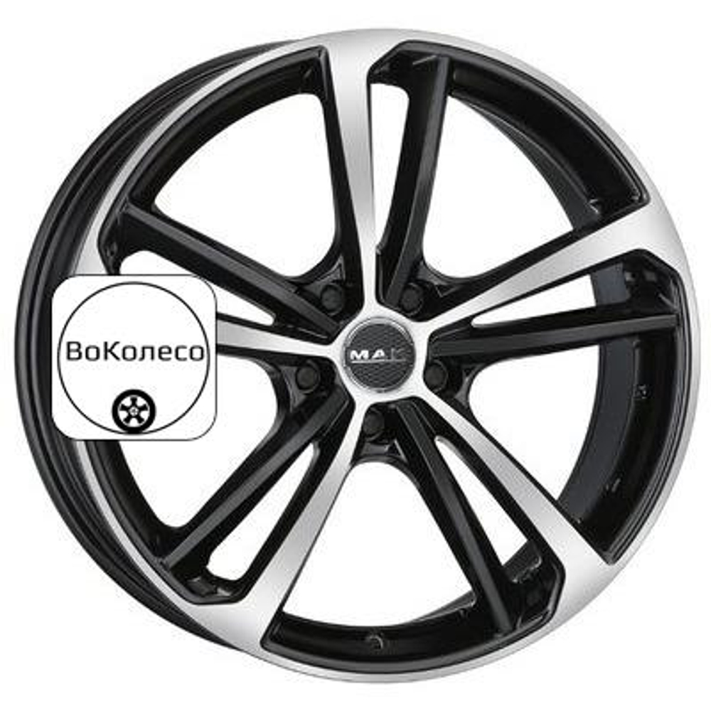 8,5x21/5x112 ET43 D66,45 Nurburg Black mirror MAK