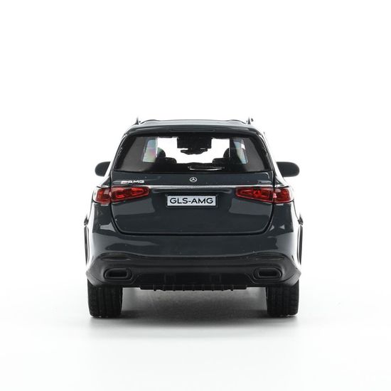 Машина металл MERCEDES-BENZ gls class amg 12см, дв,баг,ин,серый, кор. Технопарк