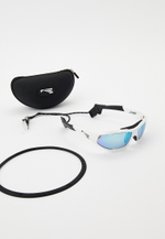 Спортивные очки LiP Surge / Gloss White - Black / PC Polarized / VIVIDE Ice Blue Lens