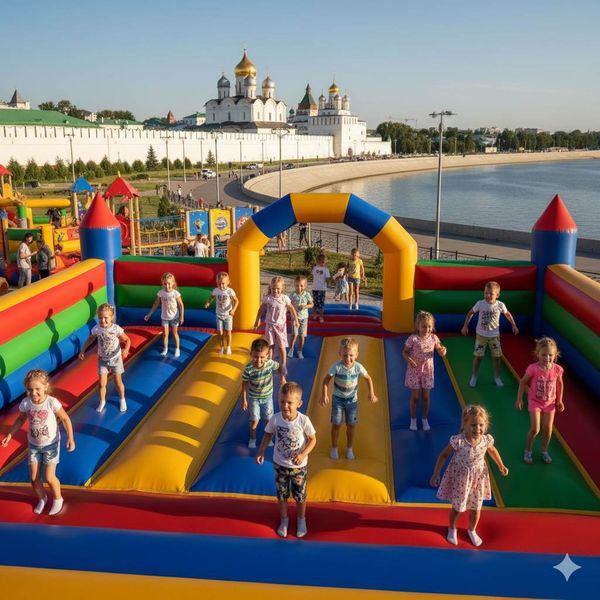 Надувной батут в Астрахани: купить у производителя с доставкой из Читы