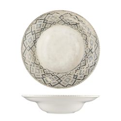 Тарелка глубокая 500 мл d 27 см h6,2 см для пасты, для супа Rug By Bone Innovation [bb] [6]