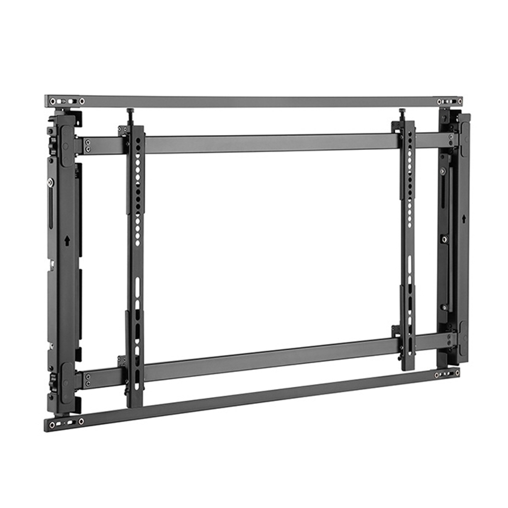 ErgoFount BWM-09-46T Ультратонкое модульное выдвижное крепление для видеостен из дисплеев диагональю 46–52'', макс. нагрузка 35 кг, черное