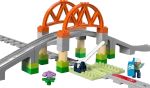 Конструктор LEGO Duplo 10426 Железнодорожный мост и рельсы