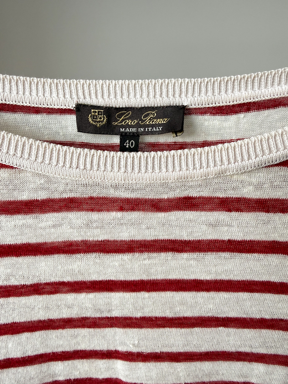Льняной лонгслив Loro Piana, M