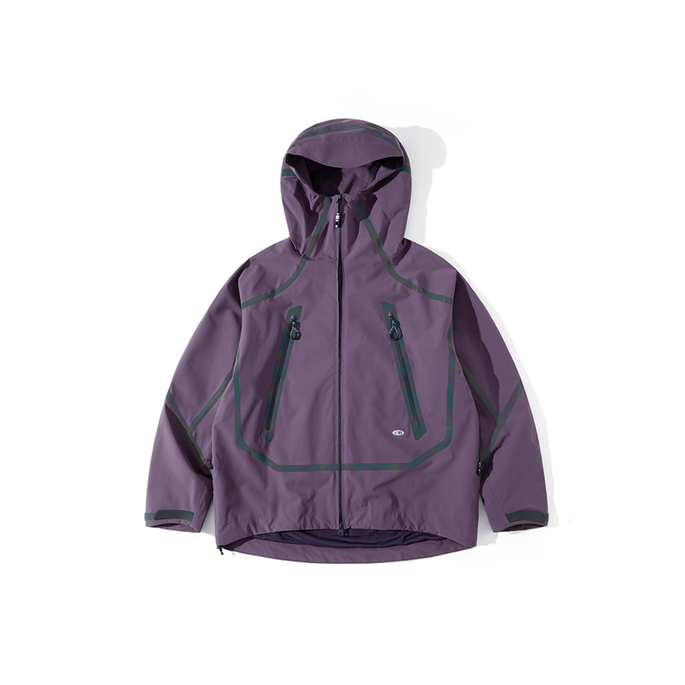 Куртка Nothomme Blue Outdoor Reflective Jacket "Purple Gray"